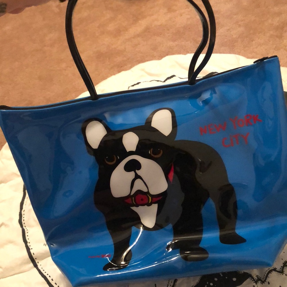Marc Tetro French Bulldog tote bag